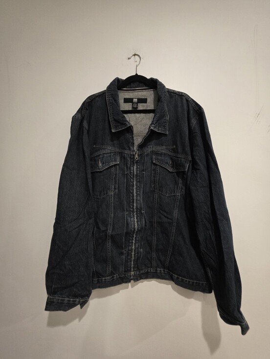 Marithe Francois Girbaud Other - Vintage Marithé François Girbaud Dark Wash Denim Zip Jacket Men's XXXL 3XL 90s